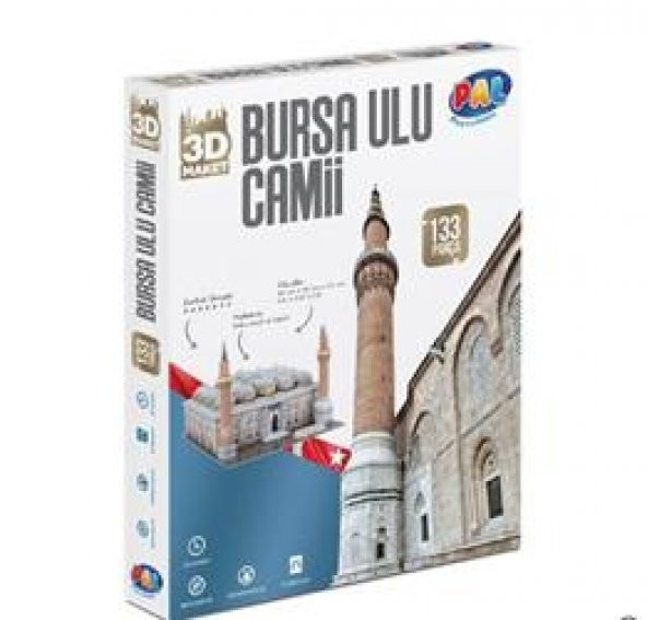 Bursa Ulu Camii 3D Maket&Puzzle