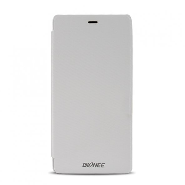 Gionee E6 Flip Case Kılıf Beyaz