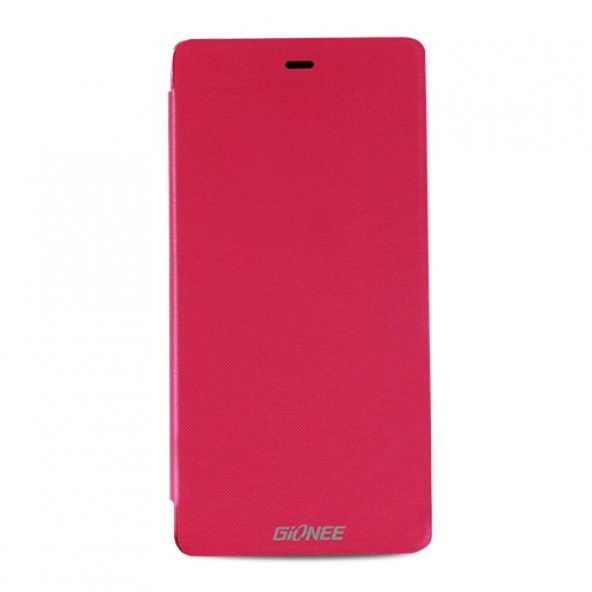 Gionee E6 Flip Case Kılıf Pembe