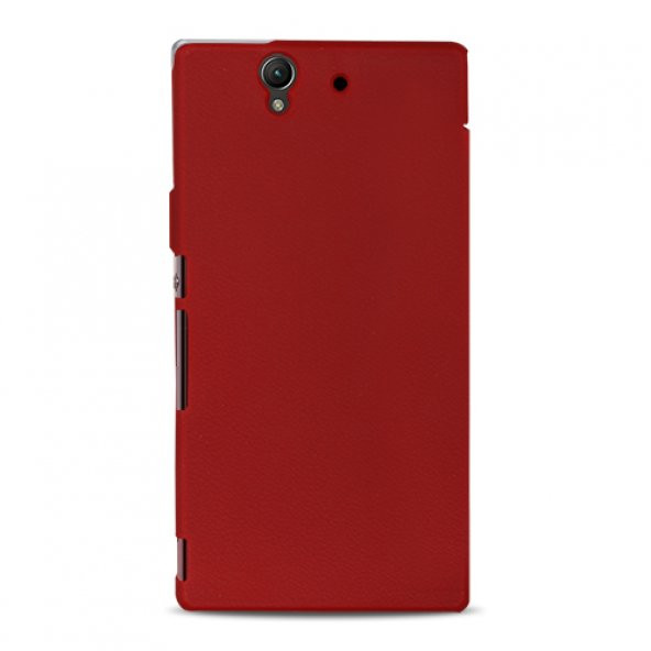 Sony Xperıa Z L36H Mıknatıslı Flip Case Kılıf Kırmızı - 2