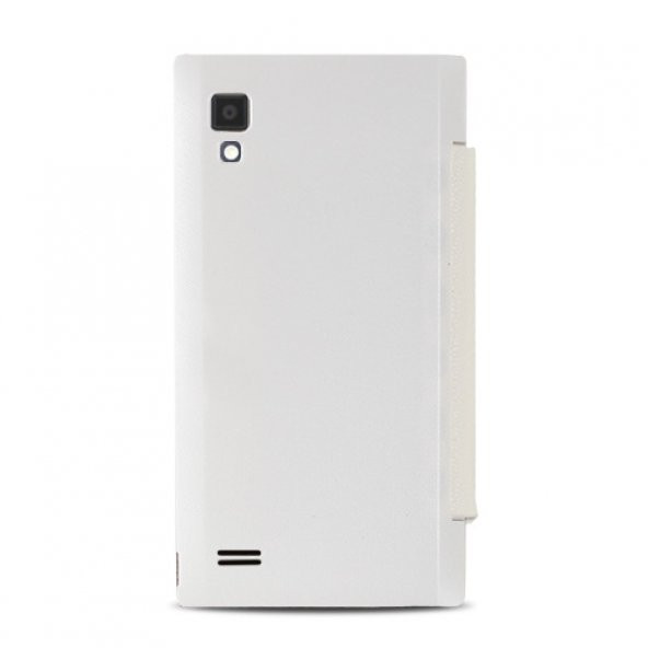 Lg P765 Optimus L9 Flip Cover Kılıf Beyaz - 2