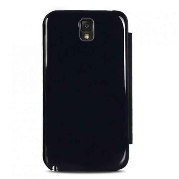 Samsung N9000 Note 3 Flip Cover Kılıf Lacivert - 2