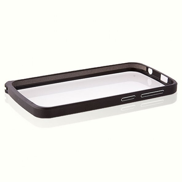 General Mobile Discovery E3 Bumper Çerçeve Kılıf Siyah - 2