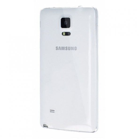 Samsung Galaxy Note Edge (N915) Kılıf Soft Silikon Şeffaf Arka Kapak