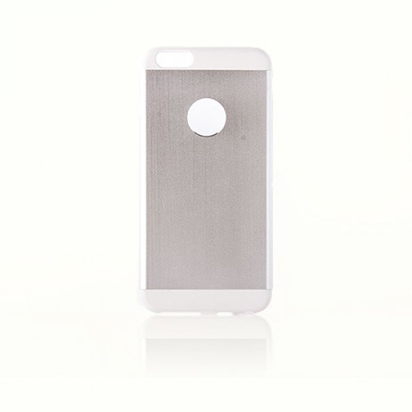 iPhone 6 Plus 3in1 Metal Arka Kapak Beyaz