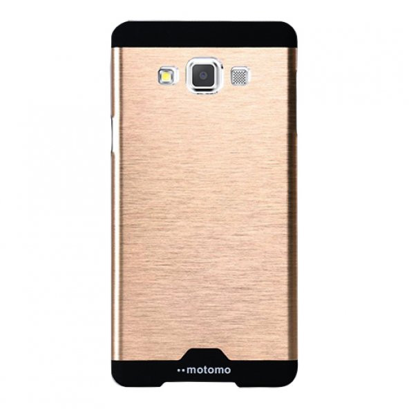 Samsung Galaxy A5 Metal Arka Kapak Motomo Gold