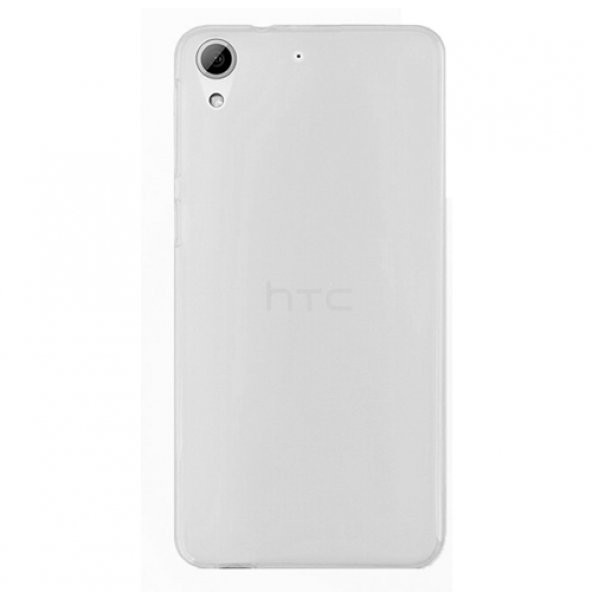 HTC Desire 626 Kılıf Soft Silikon Şeffaf Arka Kapak