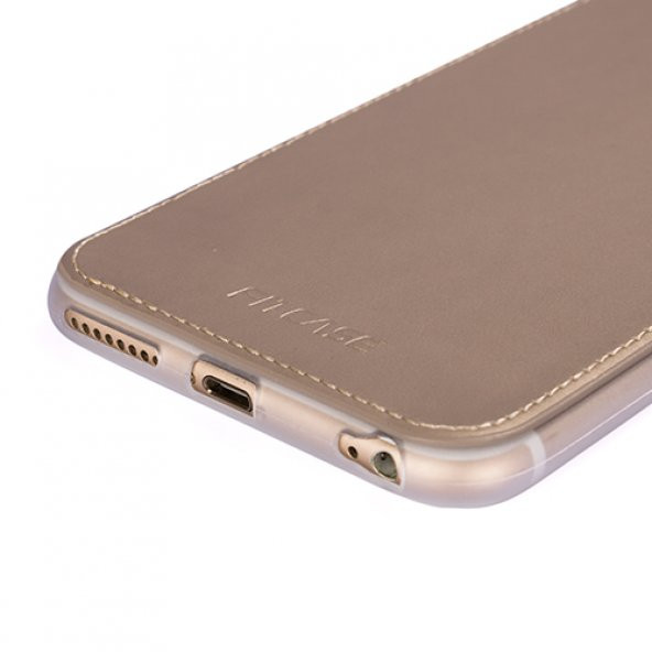 FitCase iPhone 7-8 Plus Shield Dikişli Arka Kapak Gold - 3