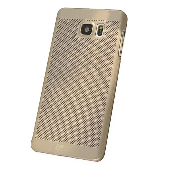 Samsung Galaxy Note FE Fan Edition Loopee Point Sert Arka Kapak Gold