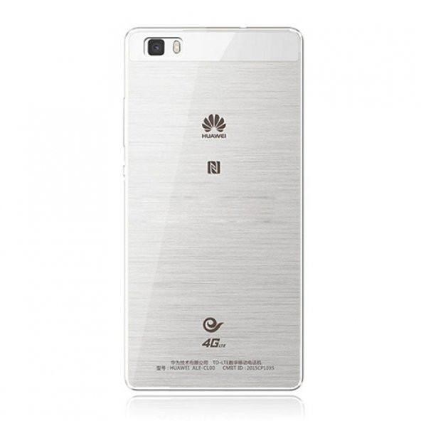 Huawei P8 Kılıf Soft Silikon Şeffaf Arka Kapak