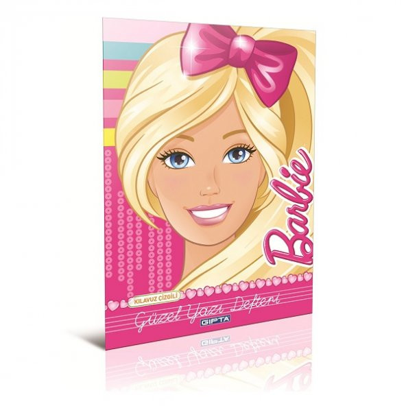 Barbie Tel Diliş Güzel Yazı Defteri A5 40 Yaprak Eğik