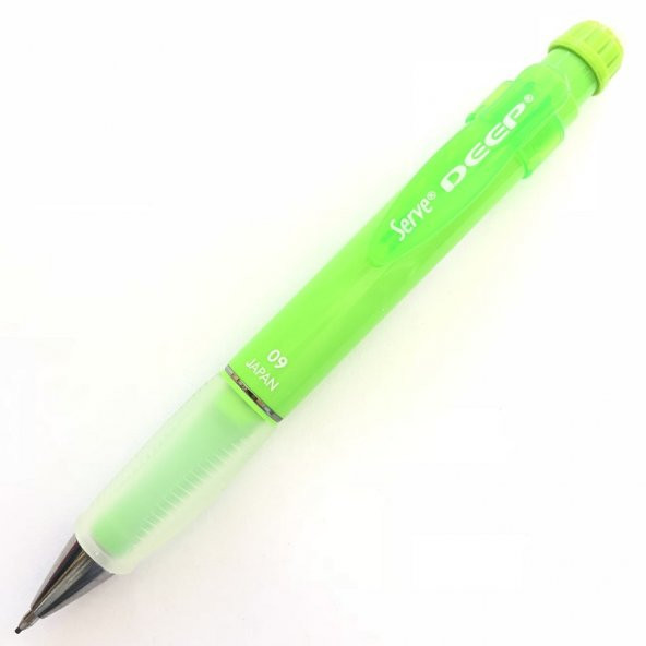 Serve Deep Versatil Kalem Basmalı 0.9 mm Fosforlu Yeşil