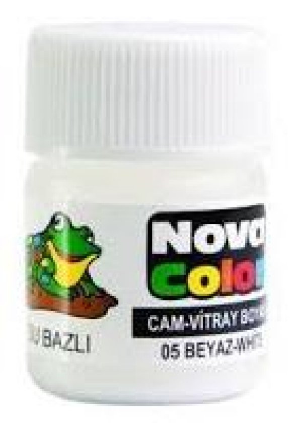 Nova Color Cam Boyası Su Bazlı Beyaz