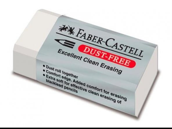 Faber Castell 1871-30 Beyaz Küçük Silgi