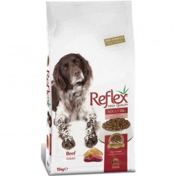 Reflex biftekli av köpeği maması 15 kg