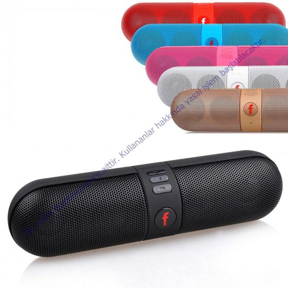 Kablosuz Bluetooth Hoparlör Şarjlı Sd Kartlı Ses Bombası Müzik Sp