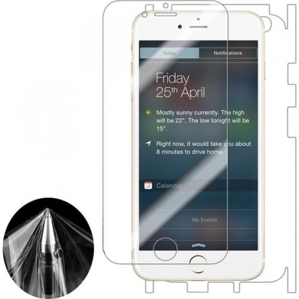 iPhone X 10 Full Body Tam Kaplama Ekran Koruyucu Kırılmaz Cam