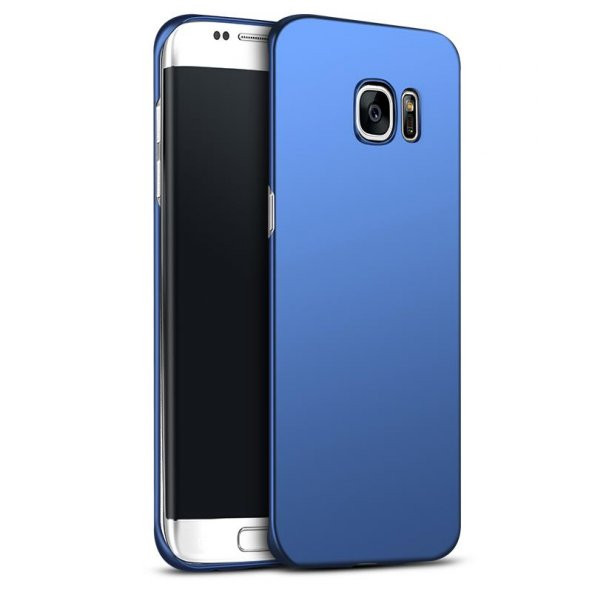 Samsung Galaxy S6 Edge Slim Fit Kılıf Mat Süet-Kadife Dokulu Rubb