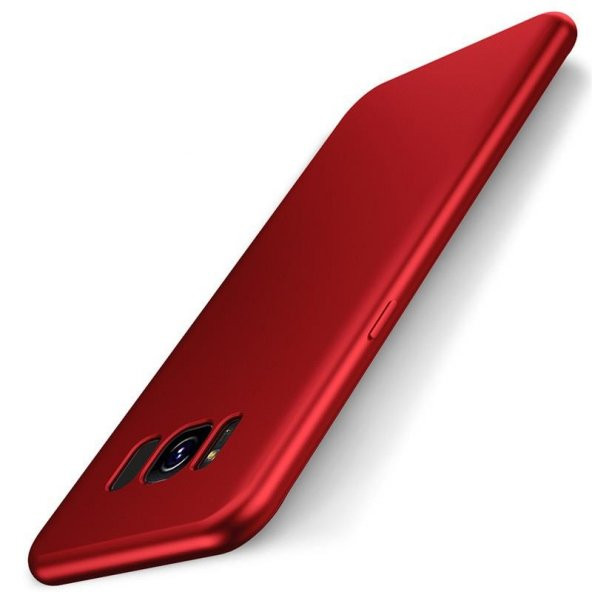 Samsung Galaxy S8+ S8 Plus Slim Fit Kılıf Mat Süet-Kadife Dokulu