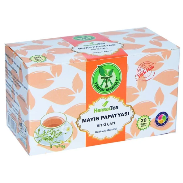 Tabiat Market Herbal Tea Mayıs Papatyası Bitki Çayı Matricaria Recutita 20li