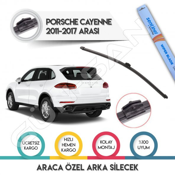 Porsche Cayenne Arka Silecek 2011-2017 Arası
