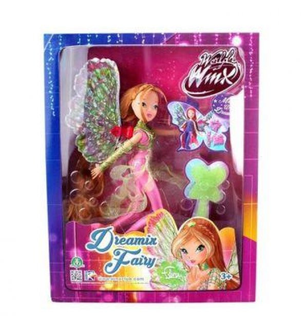 Winx Dreamix Fairy Bebek - Flora