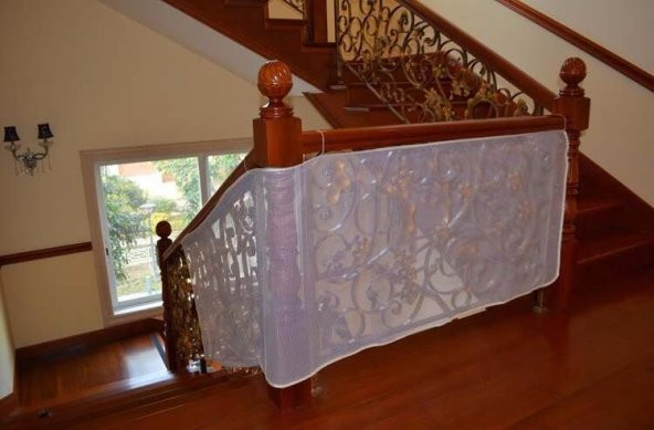 Agubugu Baby - Merdiven ve Balkon Güvenlik Filesi / 3 Metre x 80 Cm - 2