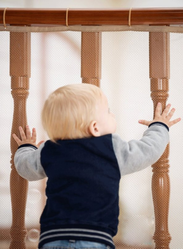 Agubugu Baby - Merdiven ve Balkon Güvenlik Filesi / 3 Metre x 80 Cm - 3