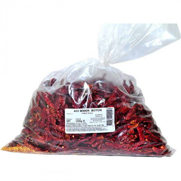 Çok Acı Biber Zehir Acı Bütün Biber 1000 Gr Paket - 4