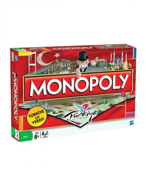 Monopoly Türkiye Aile Kutu Oyunu