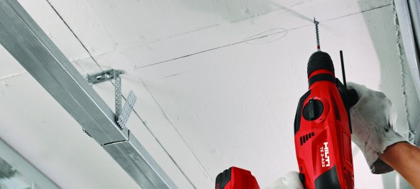 Hilti TE 2-A22 Akülü Darbeli Delici Makinesi Plastik Çanta - 5
