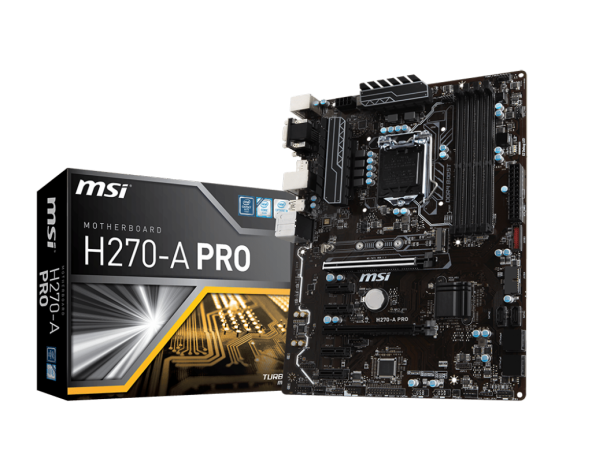 Msı H270-A Pro 7 Adet Ekran Kartı (6X Pcıe+ 1X M.2) Desteği Olan
