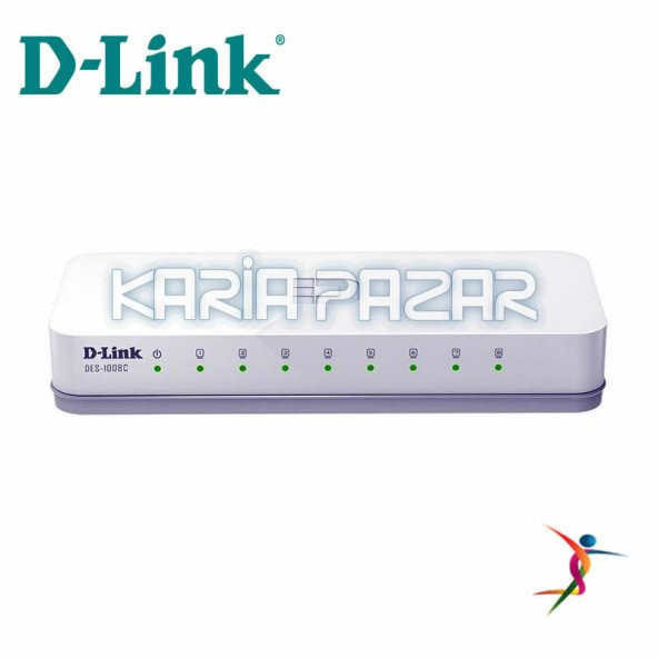 D-Link DES-1008C 8 Port Switch