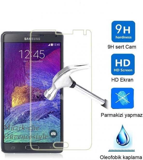 2 Adet Samsung Galaxy S5 Kırılmaz Cam Ekran Koruyucu