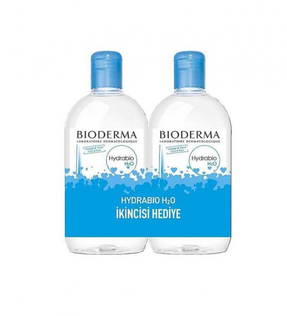 Bioderma Hydrabio H2O 2x500 ml İKİNCİSİ HEDİYE