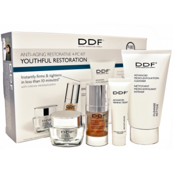 DDF Anti-Aging Restorative 4-PC Kit Youthful Restoration