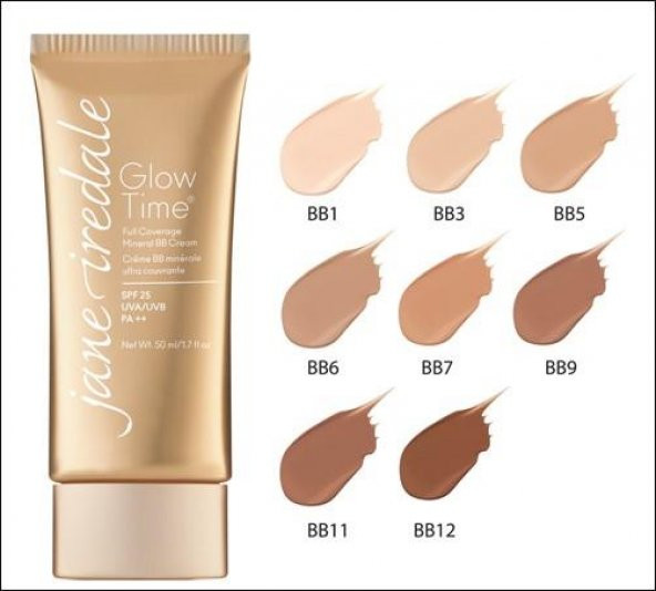 Jane Iredale Glow Time Full Coverage Mineral BB11 Cream Spf 25