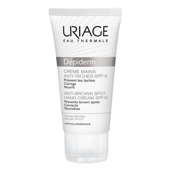 Uriage Depiderm Anti-Brown Spot Hand Cream SPF15 50ml