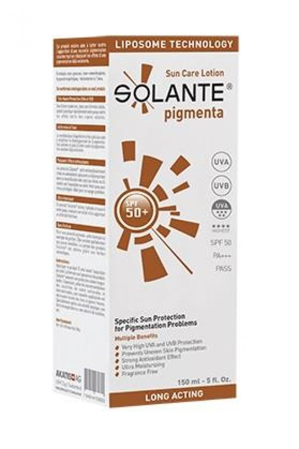 Solante Pigmenta Güneş Koruyucu Losyon Spf50 150ml