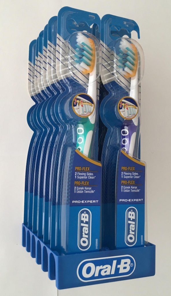 Oral-B Diş Fırçası Pro-Expert ProFlex 12 Adet Medium/Soft