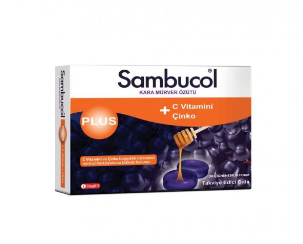 Sambucol_Pastil Plus Vitamin C Çinko
