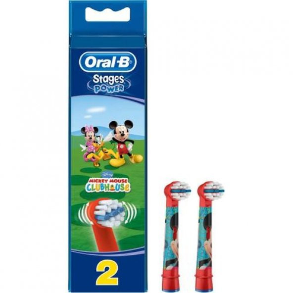 Oral-B Diş Fırçası Yedek Başlık Stages Power Mickey 2 Adet