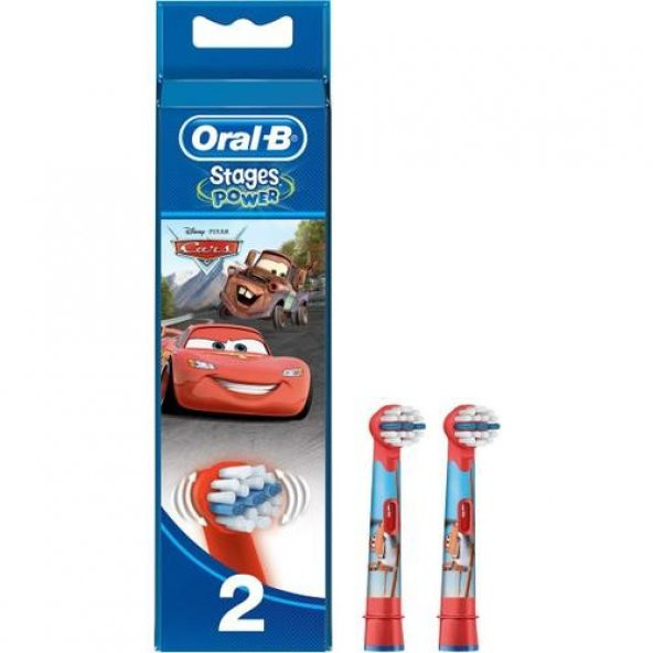 Oral-B Diş Fırçası Yedek Başlık Stages Power Cars 2 Adet