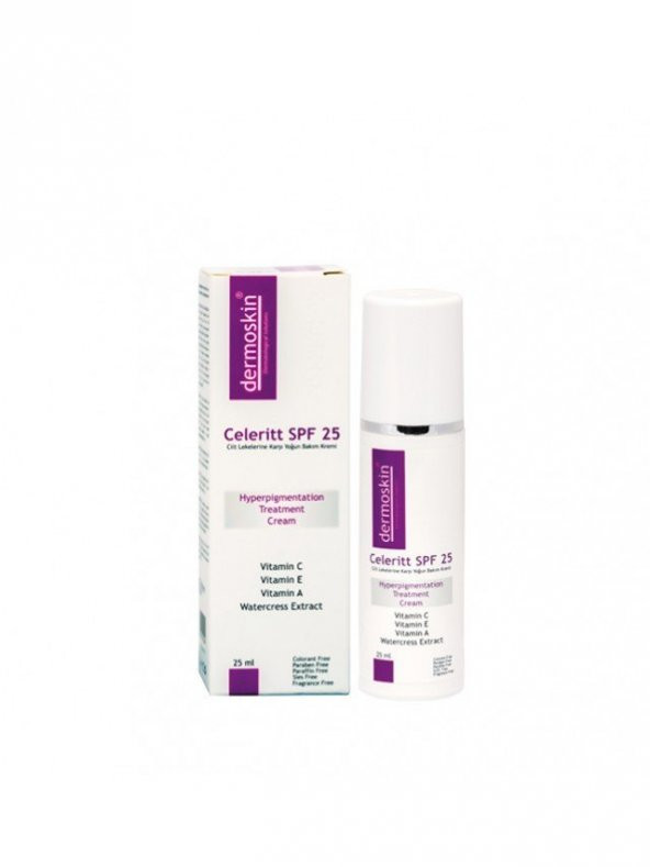 Dermoskin Celeritt Spf 25 Cilt Lekelerine Karşı Yoğun Bakım Kremi