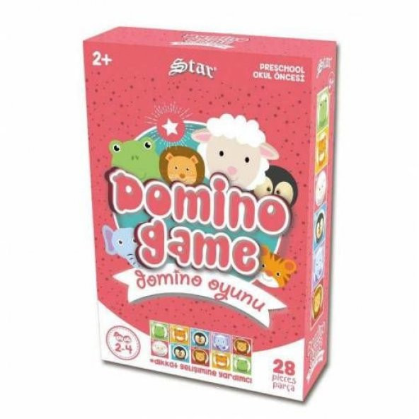 Star Domino Oyunu Okul Öncesi Eğitici Oyunlar