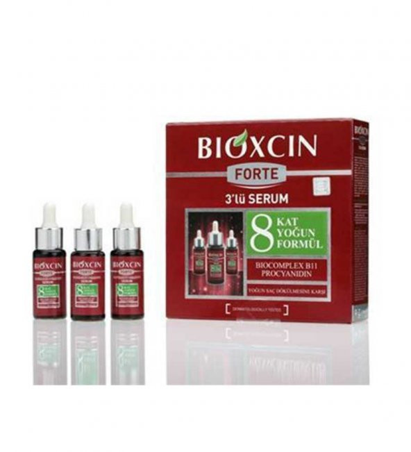 Bioxcin Forte 3lü Serum 3 x 30 ml