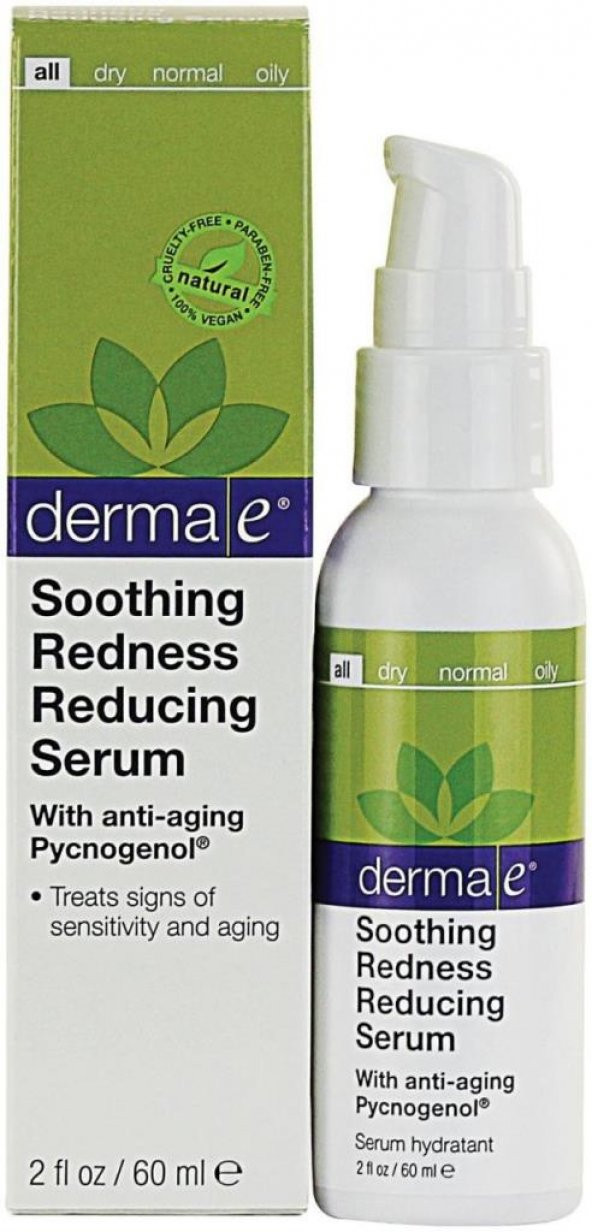 Derma E Soothing Redness Reducing Serum 60 ml - Anti Aging Serum