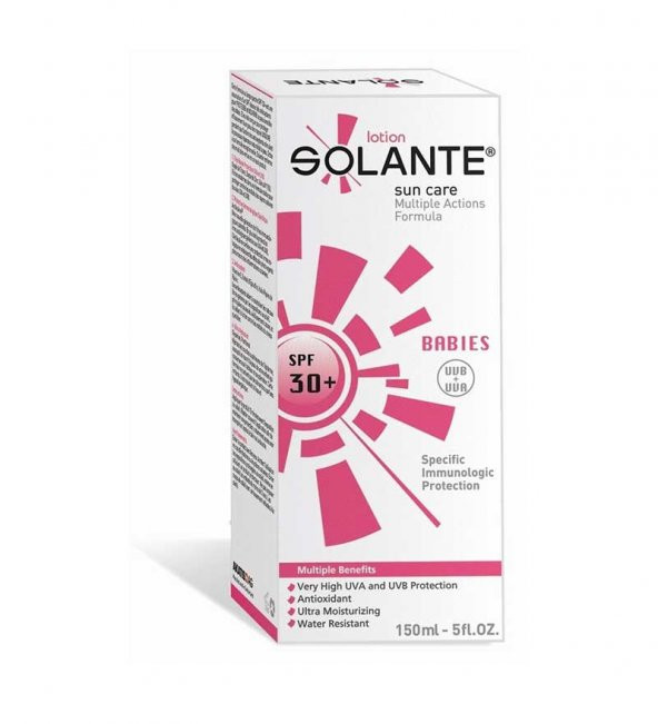 Solante Baby Bebek Güneş Koruyucu Losyon SPF 30+ 150 ml - 2