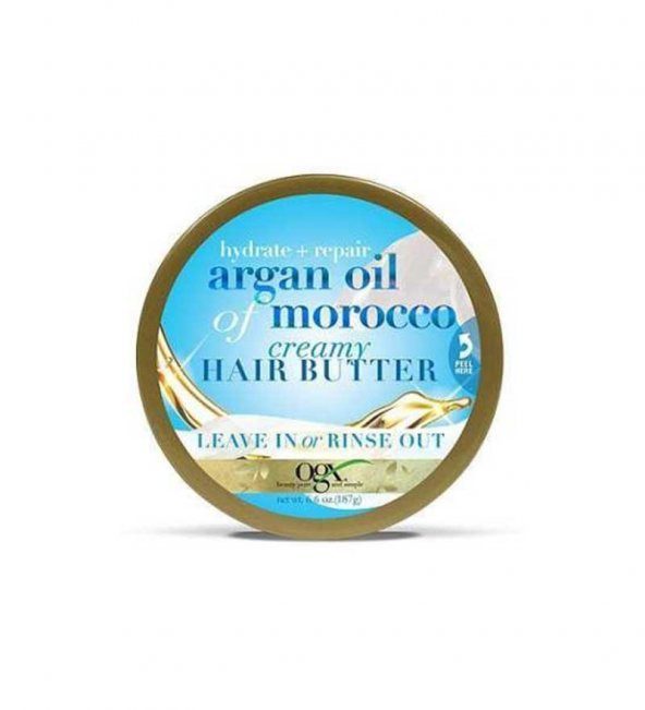 Organix Argan Oil Morocco Nemlendirici Argan Saç ve Vücut Butter 187gr