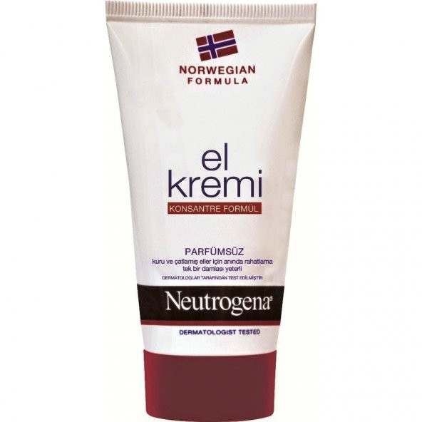 Neutrogena Norveç Formüllü El Kremi (Parfümsüz)
